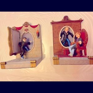 Harry Potter chamber of secrets fat lady bookends rare
